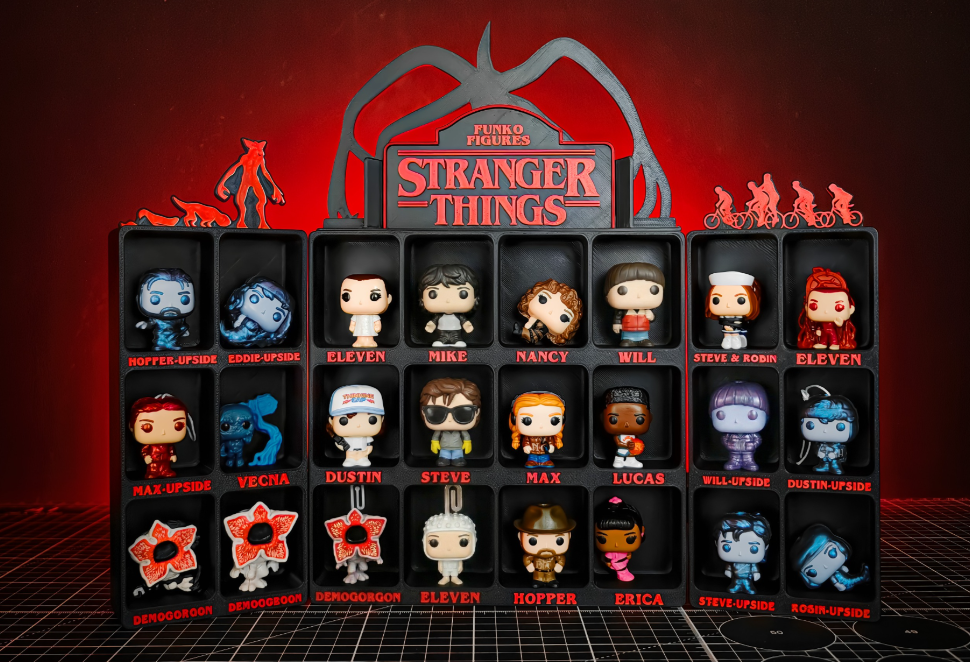 Funko Stranger Things impresso em 3D